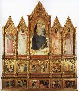 GIOVANNI DA MILANO Polyptych oil